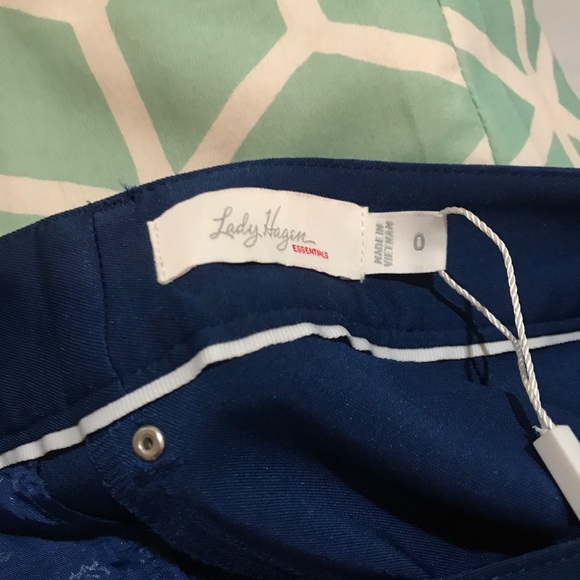 Lady Hagen navy blue golf shorts size 0 - Picture 8 of 8